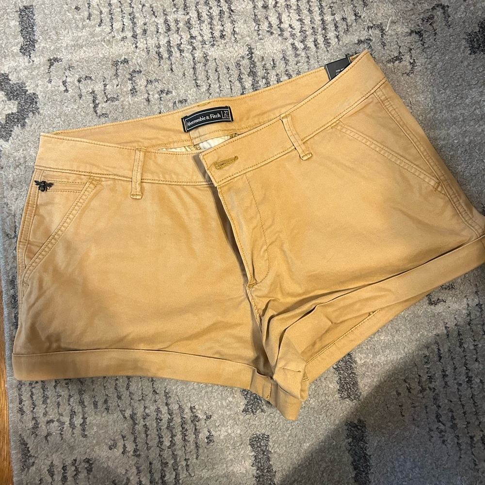 Abercrombie and Fitch khaki Chino shorts